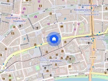 Altstadt, Frankfurt am Main, Romerberg, Altstadt, Westend Nord