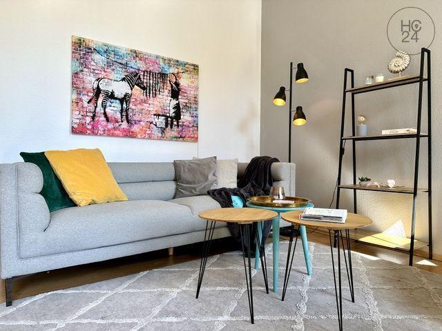 Hochwertig möbliertes Apartment in Leipzig mit Balkon in der Südvorstadt
