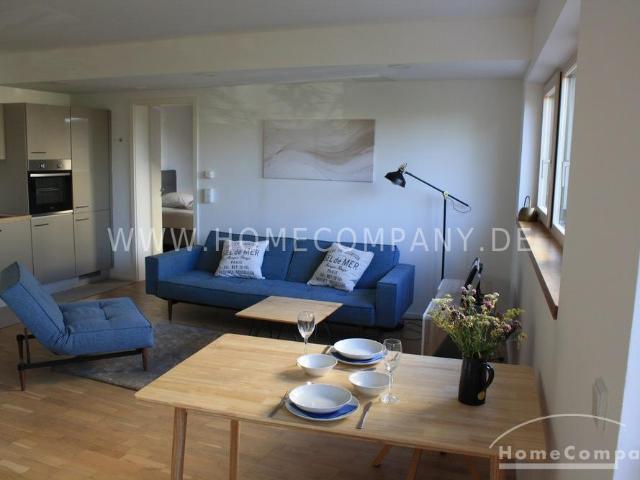 Hochwertig möbliertes Business Apartment mit Terrasse & Garten