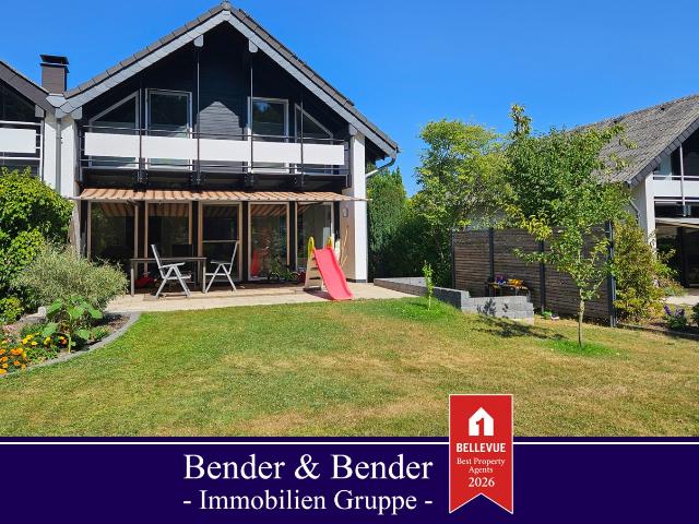 Hochwertig modernisierte Doppelhaushälfte, gute Ausstattung, Garten und Garage in Birlinghoven