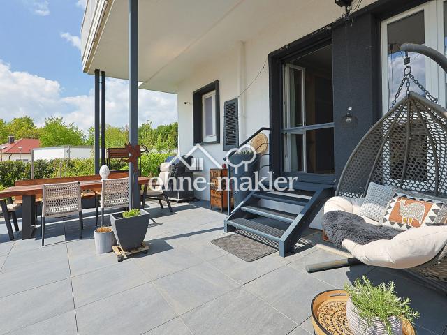 Hochwertig kernsaniert & einzigartig – stilvoller Altbau Charme trifft Traumterrasse und Garten