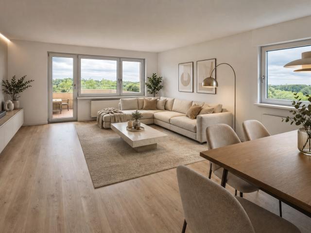 Hochwertig renovierte 3 Zimmer Eigentumswohnung mit Loggia & Balkon – Erstbezug nach Renovierung