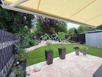 Hochwertig sanierte Vier Zimmer Garten Wohnung mit uneinsehbarem Garten