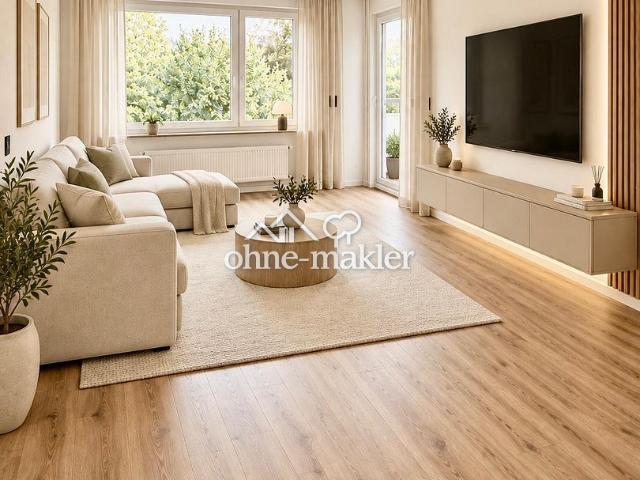 Hochwertig Sanierte 3 Zimmer Wohnung mit Balkon