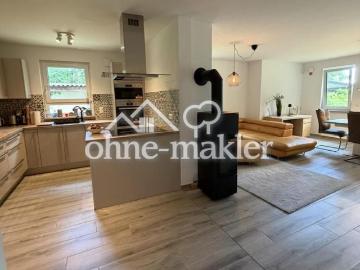 Hochwertige 4 Zimmer EG Wohnung teilmöbliert mit Kamin und Terrasse in Klausdorf am Mellensee
