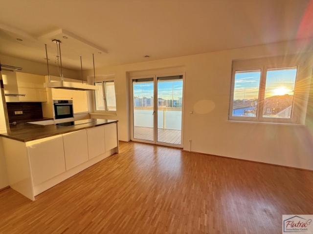 Hochwertige 4 Zimmer Neubauwohnung inkl. Verglaster Loggia und TG in Wels/Zentrum!
