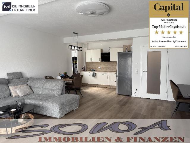 Hochwertige 2 Zimmer Wohnung mit Balkon und TG Stellplatz in Neuburg Zentrumsnah! Ein Objekt von Ihrem Immobilienpartner SOWA Immobilien und Finanzen