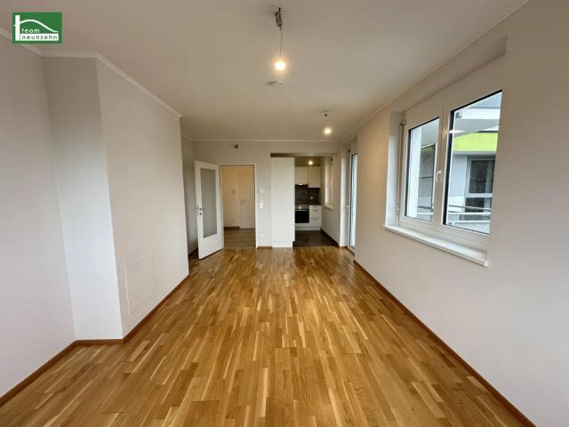 Hochwertige 2 Zimmer Wohnung mit großem Balkon nahe S Bahn und Schwechat Zentrum! GEMEINSCHAFTLICHE DACHTERRASSE!