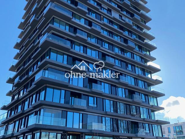 Hochwertige 2 Zimmer Wohnung im OASIS – mit Balkon und Concierge direkt an der Spree