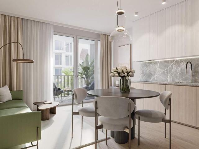 Hochwertige 2 Zimmer Neubauwohnung mit Top Anbindung