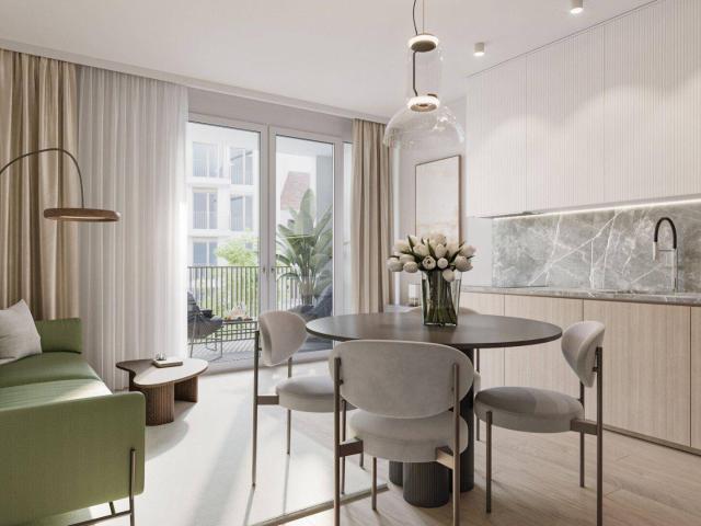Hochwertige 2 Zimmer Neubauwohnung mit Top Anbindung