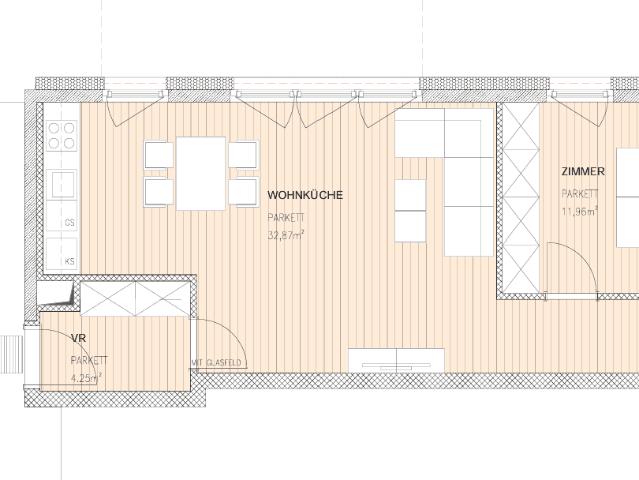 Hochwertige 2 Zimmer Neubauwohnung in ruhiger Innenhoflage – Pachmüllergasse, 1120 Wien