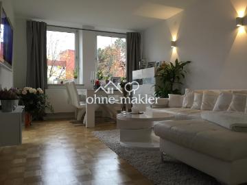 Hochwertige 2 ZKB mit EBK und Süd Westbalkon im 3. OG in Augsburg Innenstadt *PROVISIONSFREI
