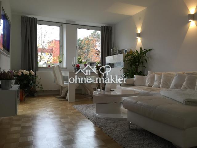 Hochwertige 2 ZKB mit EBK und Süd Westbalkon im 3. OG in Augsburg Innenstadt *PROVISIONSFREI