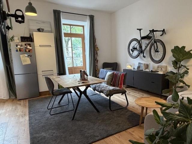 Hochwertige 3 Zimmer Wohnung mit Terrasse im Stadtkern von Traunstein