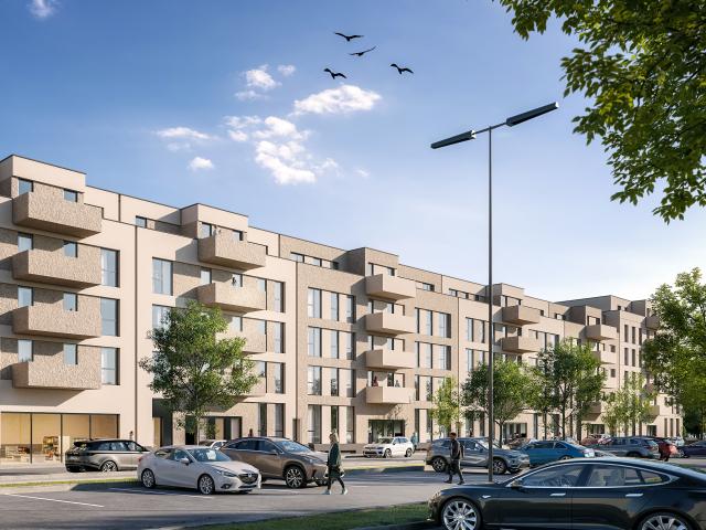Hochwertige 3 Zimmer Wohnung im Heinrich Carré