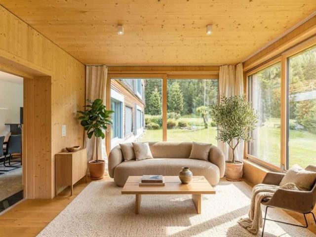 HOCHWERTIGE 3.5 ZIMMER GARTENWOHNUNG ZENTRAL IN DAVOS