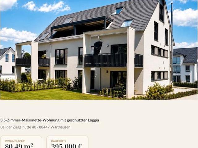 hochwertige 3.5 Zimmer Wohnung mit Wohlfühlcharakter