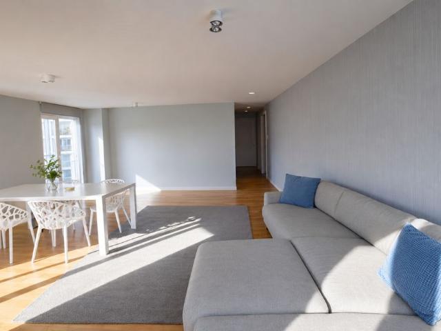 Hochwertige Wohnung mit großem Balkon, Rheinblick, Wellness im Haus!
