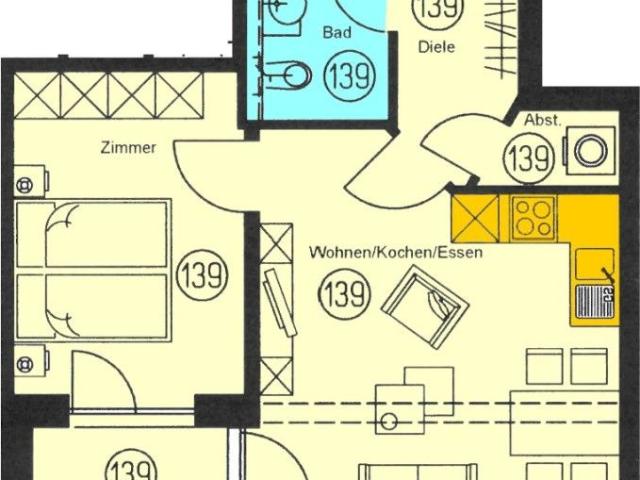Hochwertige Wohnung im Neubau mit großem Balkon in Stötteritz!