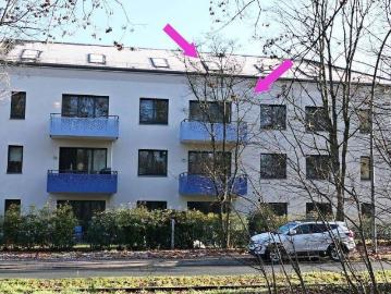 Hochwertige Wohnung und vielseitig nutzbares Dach Atelier