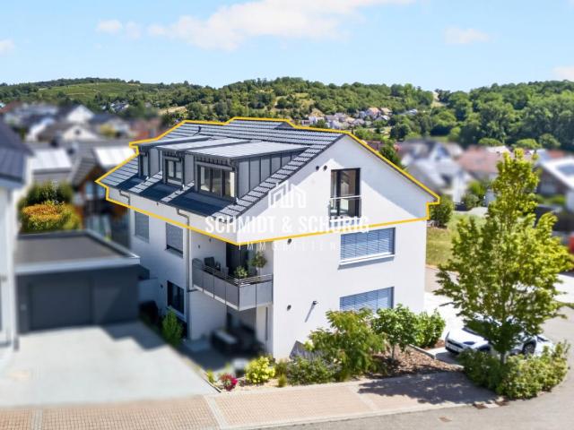 Hochwertige Dachgeschosswohnung im Kraichtal – Neubau/Erstbezug