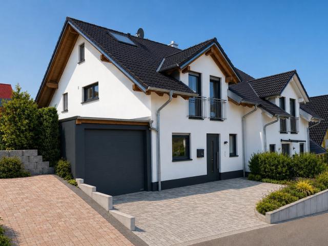 Hochwertige DHH | Neubaugebiet | Top Lage | A+ | 150 m² | Geschlossenes Carport