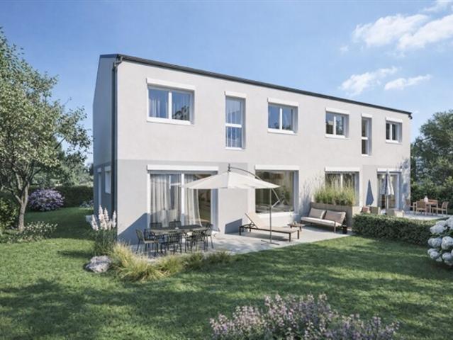 Hochwertige Doppelhaushälfte | Ziegelmassivbauweise & PV Anlage | Garten & 2 Parkplätzen | provisionsfrei & Wohnbauförderung möglich