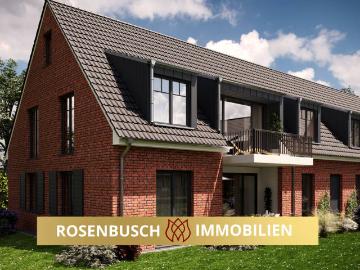Hochwertige Drei Zimmer Neubauwohnung mit Terrasse & Gartenanteil