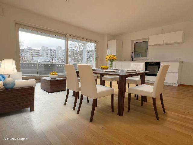 Hochwertige, helle und geräumige 2 Zimmerwohnung, zentrumsnah zu vermieten