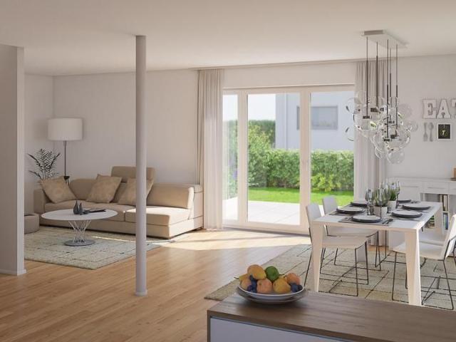 Hochwertige Neubau Doppelhaushälfte mit moderner Einbauküche und großzügigem Raumangebot