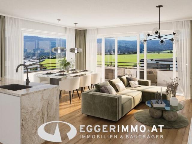 Hochwertige Neubau Eigentumswohnung mit Balkon und Garten in Maishofen