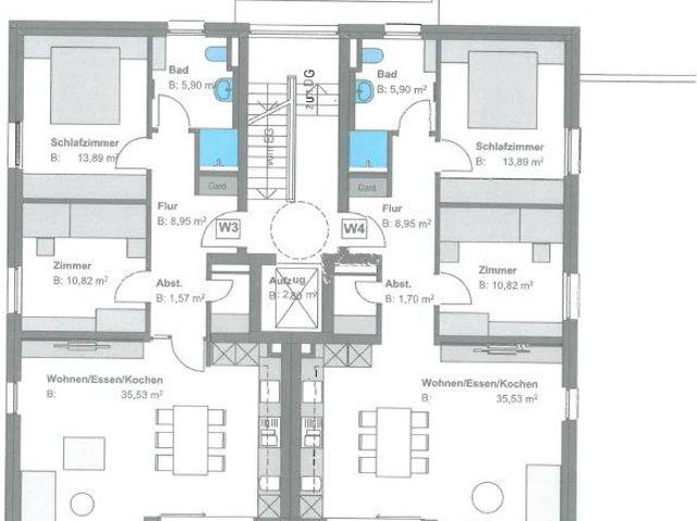 Hochwertige OG Neubauwohnung in Thüngersheim zu verkaufen
