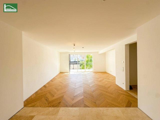 Hochwertiger Erstbezug direkt an der Donau Großer Balkon und Schrankraum!