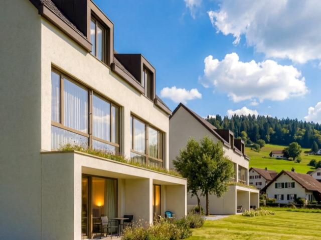Hochwertiges 6.5 Zimmer Neubau Doppeleinfamilienhaus C.1 in Oberkulm AG