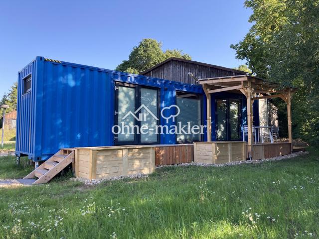 Hochwertiges Container Tiny House bezugsfertig auf Pachtgrundstück Erstwohnsitz möglich