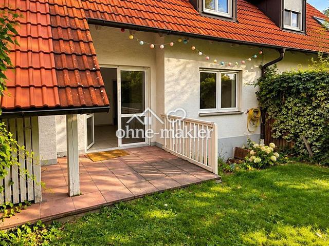 Hochwertiges Architekten Mittelhaus mit natürlichen Porotonziegeln