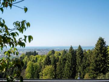 Hochwertiges Architektenhaus mit Bodenseeblick in Bildstein