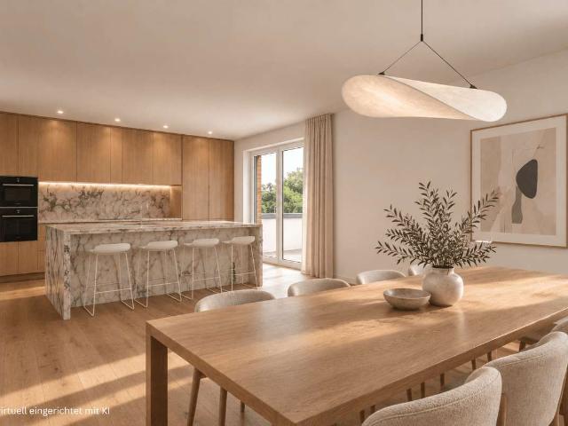 Hochwertiges Penthouse mit Blick ins Grüne und über Lüneburgs Dächer