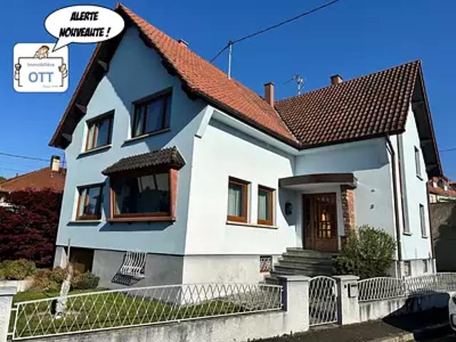 Hoenheim 67800 Achat / Vente maison 8 pièces t8 terrasse parking
