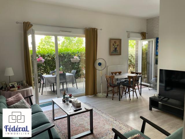 HOENHEIM F3 Lumineux de 64,20m2 Rez de jardin, Terrasse et g