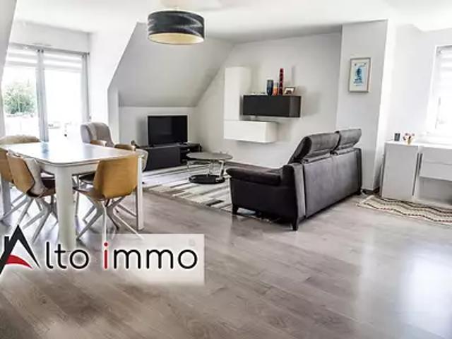 Hoffen 67250 Achat / Vente appartement 4 pièces t4 au dernier étage