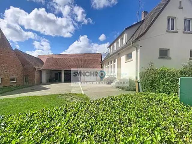 Hoffen 67250 Achat / Vente maison 2 pièces t2 au dernier étage jardin