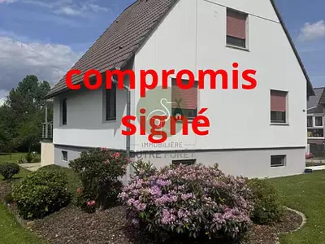 Hoffen 67250 Achat / Vente maison 5 pièces t5 terrasse parking