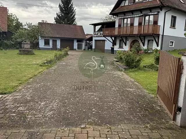 Hoffen 67250 Achat / Vente maison 5 pièces t5 terrasse parking