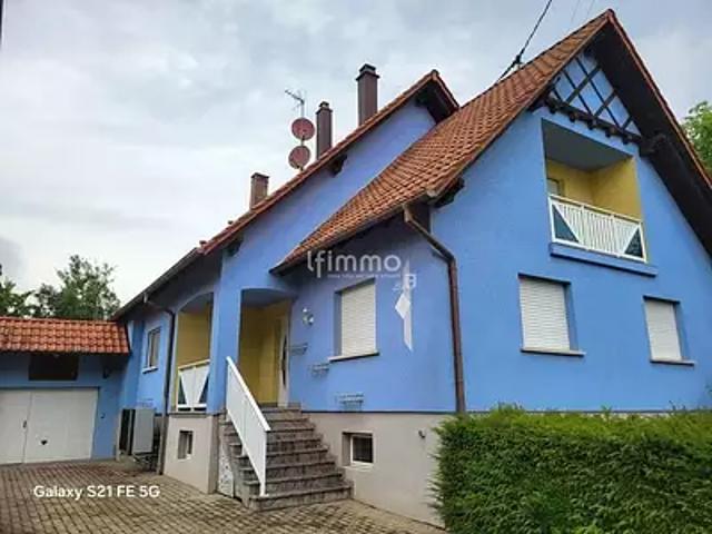Hoffen 67250 Achat / Vente maison 7 pièces t7