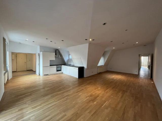Hofruhelage und Dachterrasse in der Neubaugasse