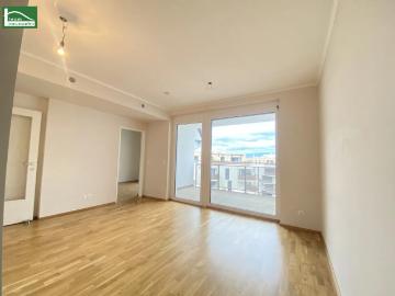 Hofseitige Neubau Wohnung nahe S Bahn S7 Kaiserebersdorf mit großer Loggia und Abstellraum!