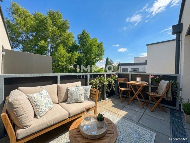 Hofseitige 2 Zimmer Terrassenwohnung mit zusätzlichem Privatgarten – seltene Gelegenheit!