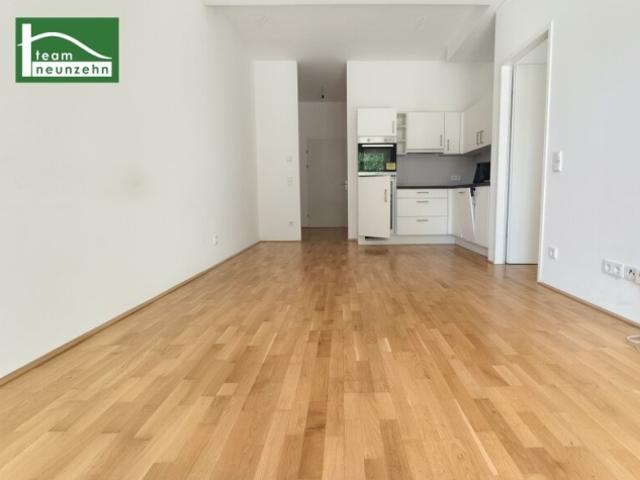 Hofseitige 2 Zimmer Wohnung inklusive Einbauküche in bester Lage!